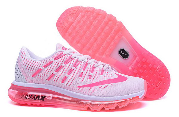 Womens Cheap Nike Air Max 2016 White Pink Discount Code